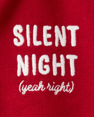Baby Organic Cotton 'Silent Night' French Terry Bubble