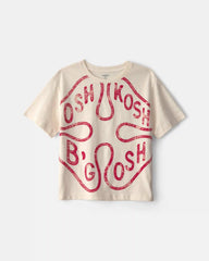 Girls 'Osh Kosh B'Gosh' Graphic Tee - Cream