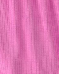 Baby Girl PurelySoft Flutter-Sleeve Top & Short Set - Pink