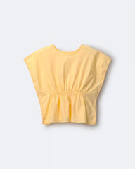 Toddler Girl Pom-Pom Swim Coverup - Yellow