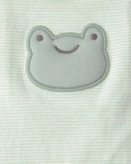 Baby Boy 3-Piece Frog Top & Pant Set - Green