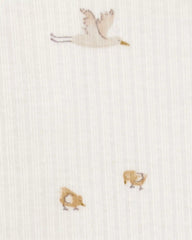 Baby 2-Piece Bird Print Long-Sleeve Tee & Pant Set