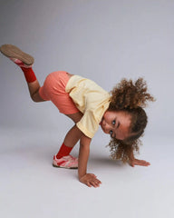 Toddler Girl Brooklyn Bike Shorts - Coral