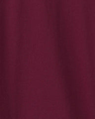 Boys Long-Sleeve Henley T-Shirt - Burgundy