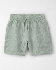 Boys 2-Piece Organic Cotton Gauze Top & Short Set