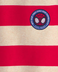 Toddler Boy 2-Piece ©Marvel Spidey Long-Sleeve Top & Pant Set - Red/Cream
