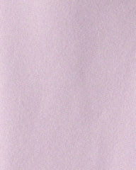 Toddler Girl Drawstring Knit Joggers - Purple