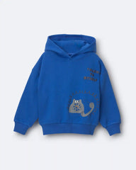Toddler 'Talking To Myself' Phone Hoodie - Royal Blue