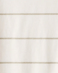 Boys Striped Long-Sleeve Tee - Ivory