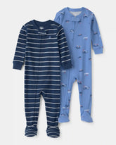 Baby Boy 2-Pack Boat Snug Fit 1-Piece Pajama - Blue