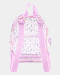 Foil Star Mini Backpack - Pink