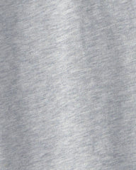 Boys Solid Henley T-Shirt - Grey