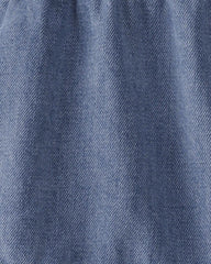 Toddler Girl Organic Cotton Denim Dress