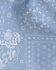 Toddler Boy Bandana Floral Swim Trunks - Blue