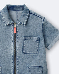 Toddler Girl Day Out™ Romper in Denim