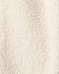 Baby 2-Piece Lamb Fleece Long-Sleeve Top & Pant Set - Cream