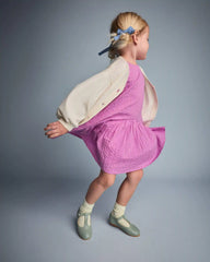 Toddler Girl Asymmetrical Drop-Waist Dress - Pink