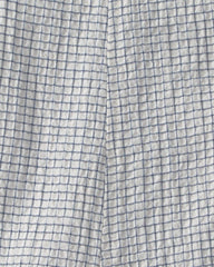 Baby Organic Cotton Seersucker Gauze Shortalls