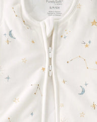 Baby Constellation 2-Way Zip PurelySoft Wearable Blanket - Cream