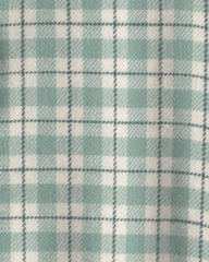 Baby Boy 2-Piece Plaid Flannel Long-Sleeve Top & Pant Set - Green/Indigo