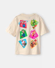 Boys Nintendo Super Mario Graphic Tee - Cream