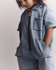 Toddler Girl Day Out™ Romper in Denim