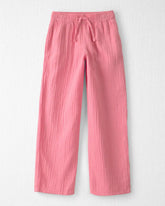 Girls Organic Cotton Gauze Pants