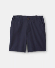 Boys Uniform Active Pull-On Shorts - Navy