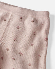 Toddler Girl 2-Piece Organic Cotton Sweater Knit Top & Pant Set