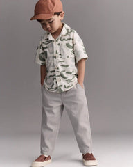 Toddler Boy Woven Pant - Grey