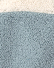 Baby Boy 3-Piece Fox Teddy Fleece Layering Set - Blue