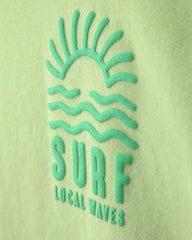 Boys Surf French Terry Graphic Tee - Green