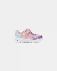 Toddler Girl Butterfly Floral Light-Up Athletic Shoes - Purple/Pink