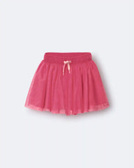 Toddler Girl Avenue Twirl™ Mini Skirt with Tulle - Hot Pink