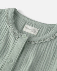 Toddler Girl Organic Cotton Gauze Dress