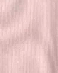 Girls Ruffle Ribbed Tank Top - Pink