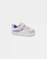 Baby Girl Every Step® First Walker Color Block Sneakers - Pink/Purple/White