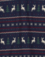 Adult 2-Piece Organic Cotton Fair Isle Pajamas