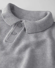 Boys Organic Cotton Sweater Knit Polo