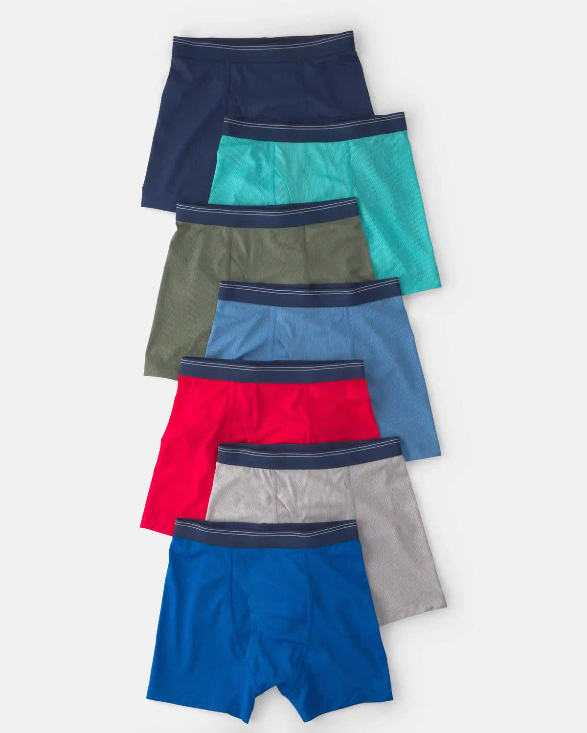 Boys 7-Pack Mesh Boxer Brief Underwear
