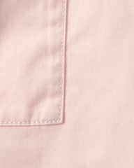 Toddler Girl Twill Button-Up Utility Dress - Pink