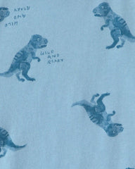 Toddler Boy Dinosaur T-Shirt - Blue