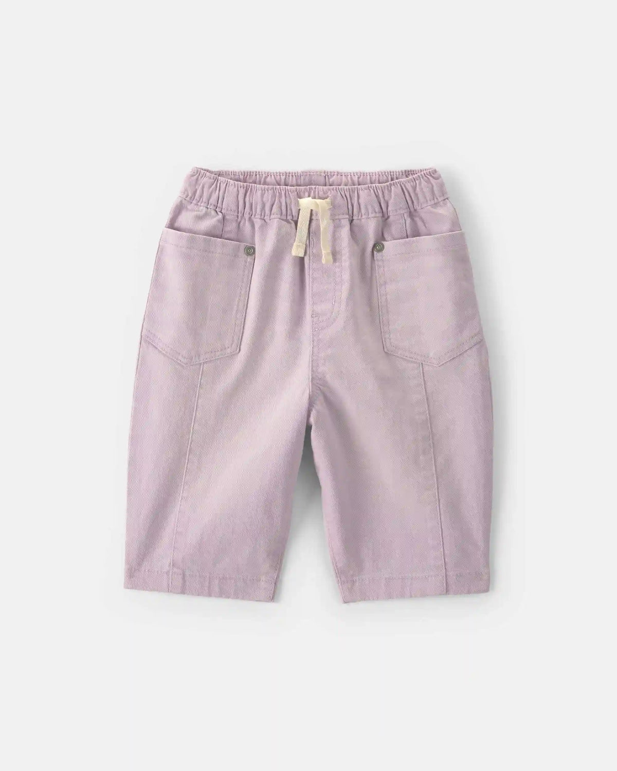 Baby Girl Barrel Pants - Purple