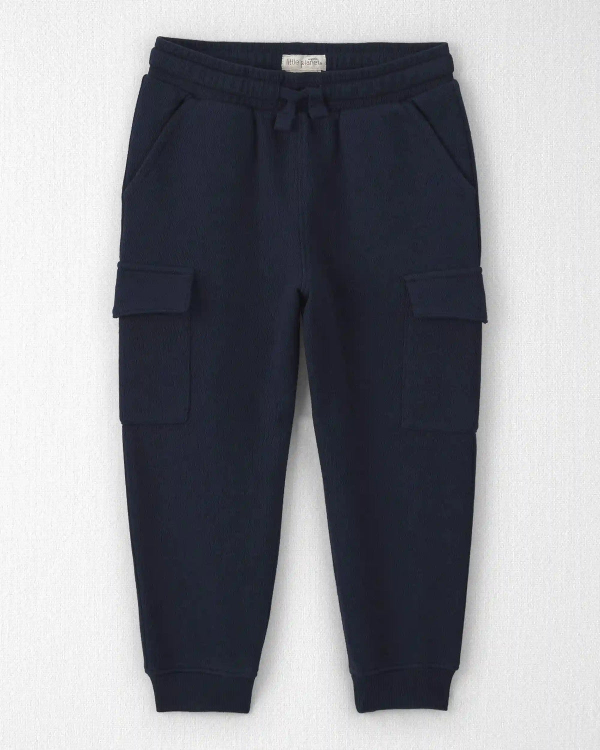 Toddler Boy Organic Cotton French Terry Cargo Pants