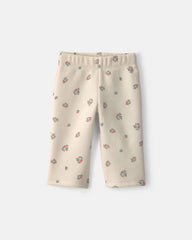 Baby Girl 3-Piece Floral Fleece Layering Set - Cream/Coral