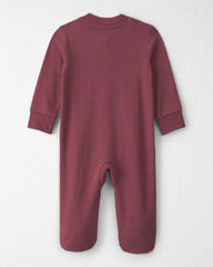 Baby Girl Organic Cotton Pointelle Sleep & Play Pajamas