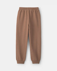 Boys Corvette Car Fleece Joggers - Brown