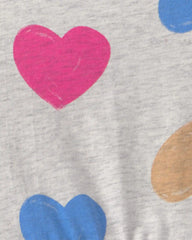 Toddler Girl Heart Long-Sleeve Dress