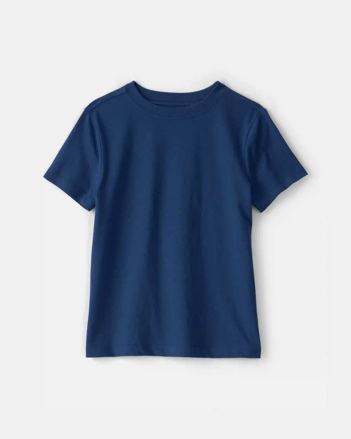 Kids Solid T-Shirt - Blue
