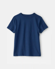 Kids Solid T-Shirt - Blue